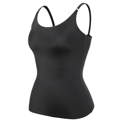 Seamless Shapewear Tank Tops Camisole Women Tummy Control Smooth Compression Vest Nude Black Women Clothing