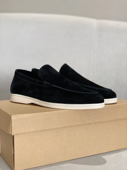 Azure Suede Premium Loafers