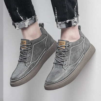 White Sneakers with Thick Soles Men Outdoors Shoes Height Increasing Shoes 6/8 Cm Men Formal Shoes Men's Shoes Luxury Oxfords