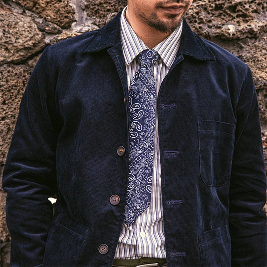 Navy Corduroy All Purpose Jacket