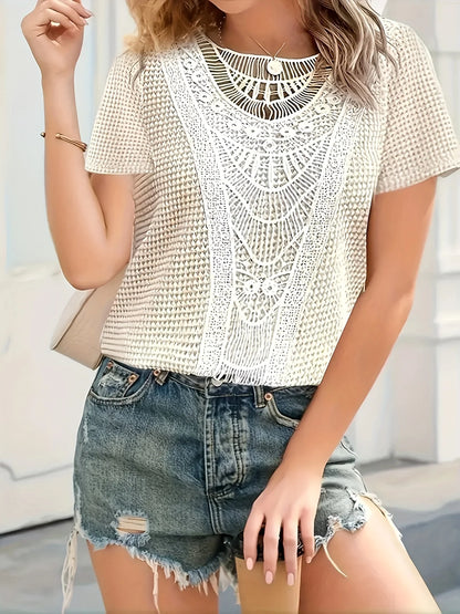 Plus Size Temperament summer short-sleeved t-shirt women loose t-shirt women fashion printing top women