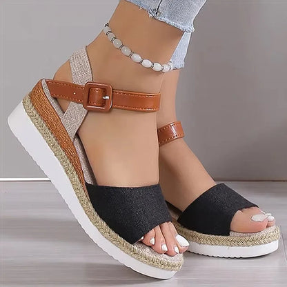 Heels Women's Sandals 2026 Trend Shoes For Woman Wedge Heel Sandals Summer Women Shoes Stripper Platform Sandals High Heels