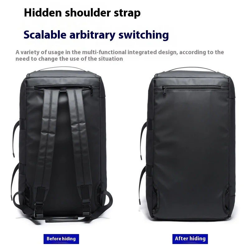 BANGE Gym bag for Men Suitcase Multifunction Backpack Large Waterproof Anti-stain Men Duffle Bag Travel Hand Luggage Bags New