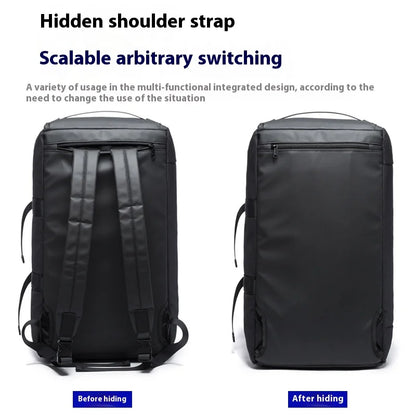BANGE Gym bag for Men Suitcase Multifunction Backpack Large Waterproof Anti-stain Men Duffle Bag Travel Hand Luggage Bags New
