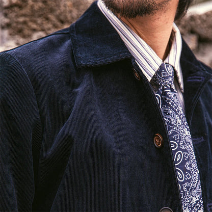Navy Corduroy All Purpose Jacket