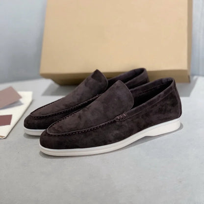 Azure Suede Premium Loafers