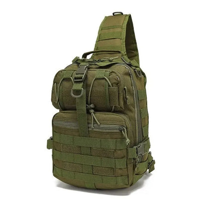 Rilibegan Chest Bag Waterproof Oxford Single Shoulder Bags Tactical Chest Bags Big Capacity Crossbody Bags Camouflage Chest Bag