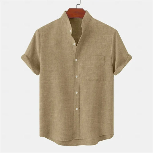 Linen Polo Shirt