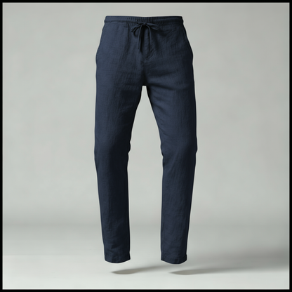 Light Linen Drawstring Pants