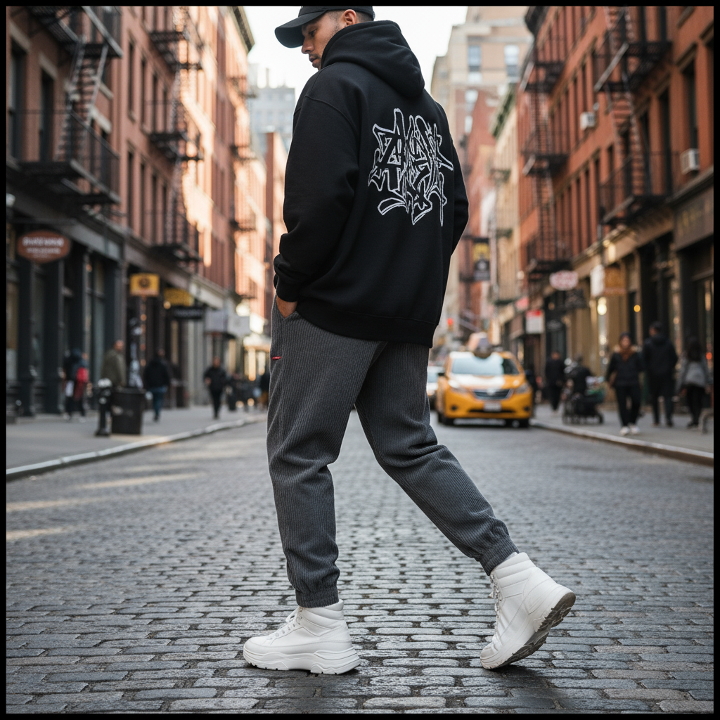 Ribbery Corduroy Jogger