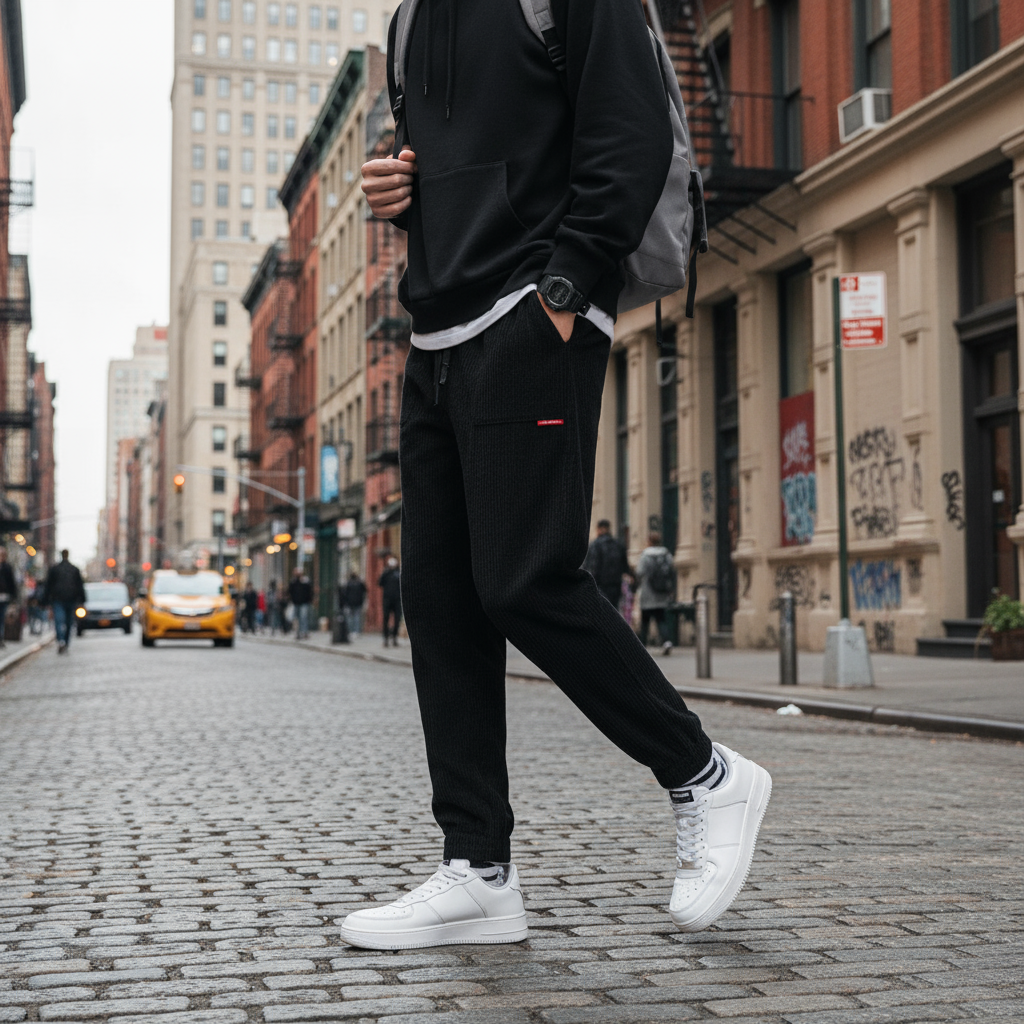 Ribbery Corduroy Jogger