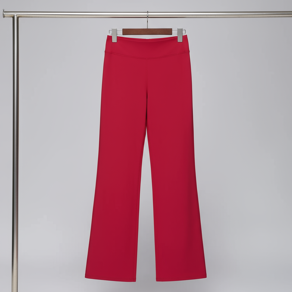 High-Waist Flared Yoga Pants