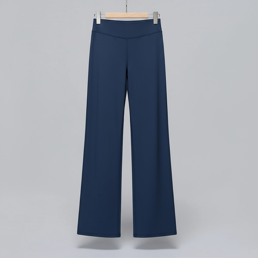 High-Waist Flared Yoga Pants