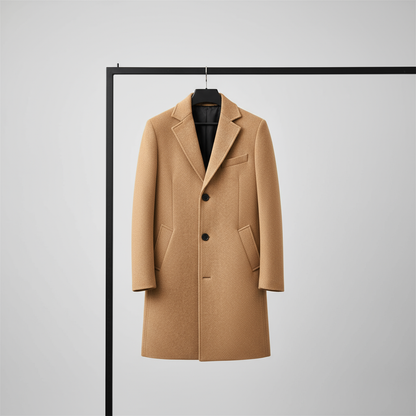 Wool Blend Overcoat
