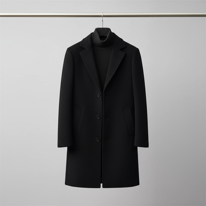 Wool Blend Overcoat