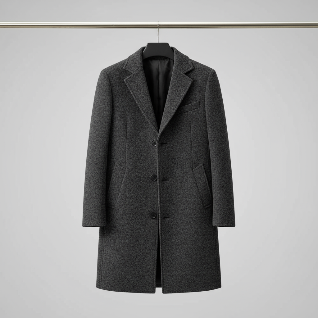 Wool Blend Overcoat