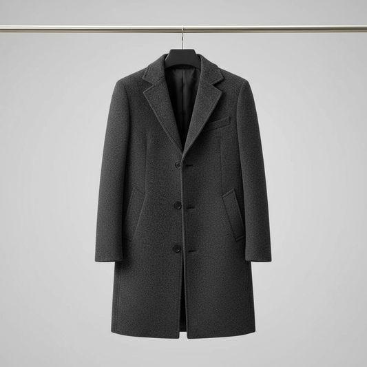 Wool Blend Overcoat