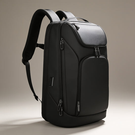 The Maddox Backpack - Black - studio