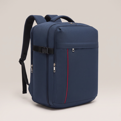 The Heathrow Cabin Backpack - Navy Blue - studio