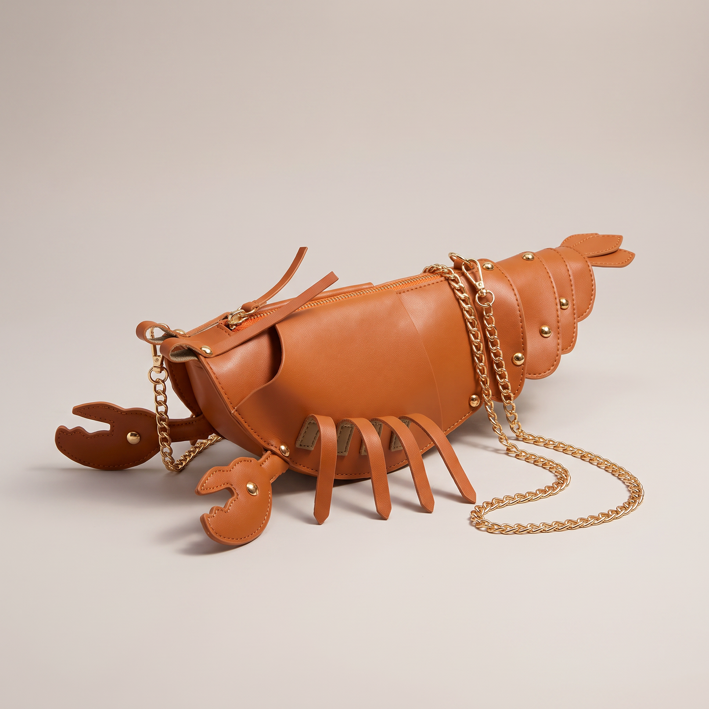 The Riviera Lobster Bag - Brown - studio