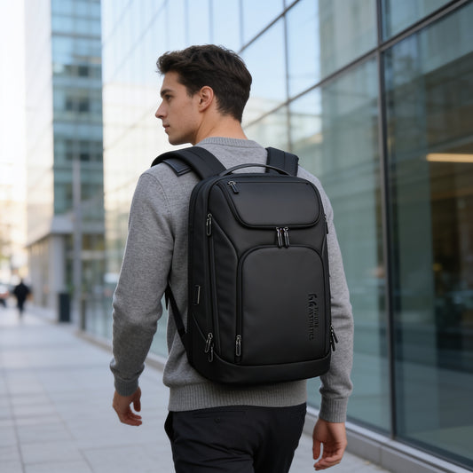 The Maddox Backpack - Black - model