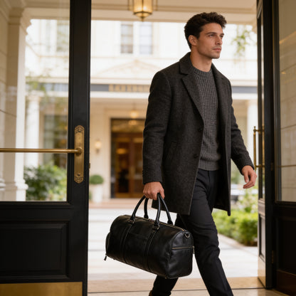The Kingsley Duffle - Black - model
